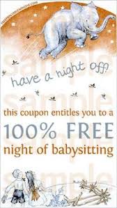 Babysitting gift certificate templates are best suitable for babysitting service providers or if someone wants to give a babysitting service for a specific time as a gift. Have A Night Off Printable Babysitting Voucher Babysitting Babysitting Coupon Night Off