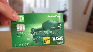 a debit card with benefits td access