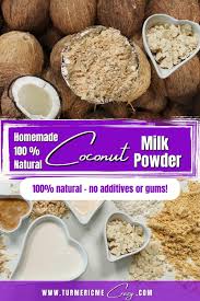 100 natural coconut milk powder at