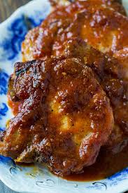 easy oven barbecued pork chops y