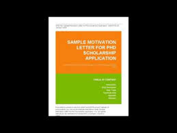 Motivation letter sample for a PhD Research SP ZOZ   ukowo