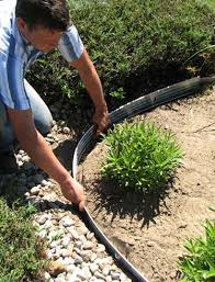 Recycled Rubber Mulch Edging 12 X 6