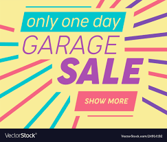 Modern Template For Garage Or Yard Sale Event