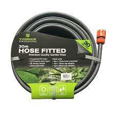 Tussock Garden Hose With Fittings 30m