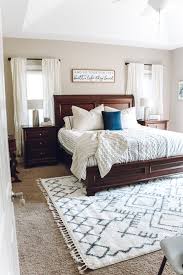 bright farmhouse master bedroom