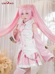 sakura hatsune miku clic pink dress
