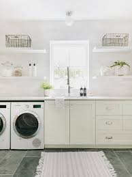 sink between washer and dryer design ideas