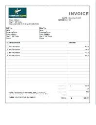 Sales Tax Invoice Template Templates Examples In Word And