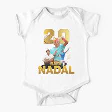 A knee injury forced him to pull out of wimbledon this year. Rafa Nadal 20 Grand Slam Champion Baby T Shirt By Alvamd Redbubble