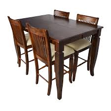 Black, white & gray dining room furniture: Second Hand Dining Room Table And Chairs Off 61