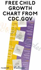 Free Child Growth Chart From Cdc Gov Yo Free Samples