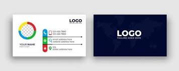 visiting card vector art icons and