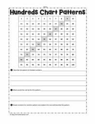 Patterns On The 100 Chart Worksheets