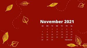 November 2021 Calendar Wallpapers ...