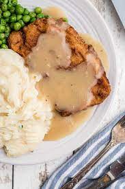 fried pork chops and gravy restless