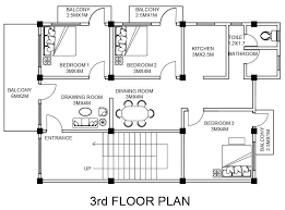residence floor plans autocad dwg file