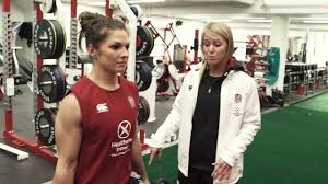england women sevens workout step up