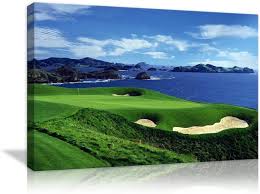 Modern Golf Course Beauty Landscape