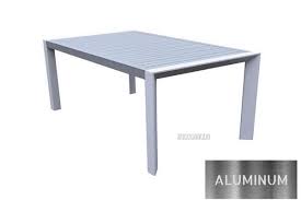 Cardiff 160 Aluminum Dining Table