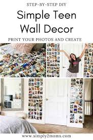 How To Create A Simple Teen Photo Wall