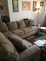 richmond tan living room sectional