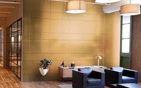 Commercial Space Brass Wall Panels