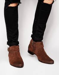 Maybe you would like to learn more about one of these? Asos Boots In Suede With Buckle Strap Detail At Asos Com Chelsea Boots Men Outfit Chelsea Boots Asos Boots