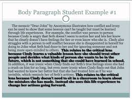 How To Write A Good Essay Body Examples