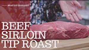 sirloin tip roast meat cut highlight