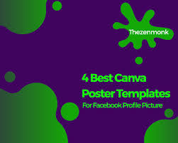 I put my logo in the circle frame as an example. 4 Best Canva Templates For Facebook Profile Picture Thezenmonk