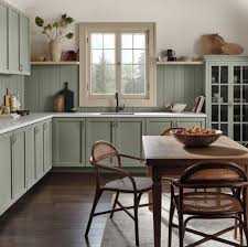 sage green paint colors for kitchen