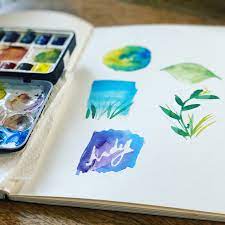 using masking fluid with watercolors