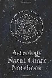 Astrology Natal Chart Notebook Organizer For Blank Star