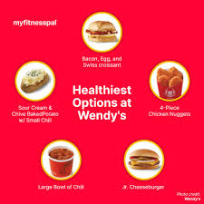 the 5 best healthy options at wendy s