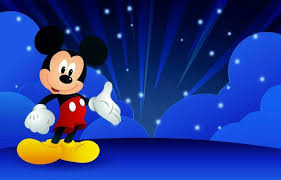 mickey mouse background vector art