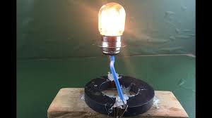Free Energy Generator For Light Bulb Using Magnet Science Projects Simple At Home
