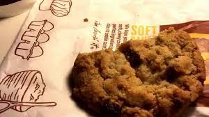 soft baked oatmeal raisin cookie