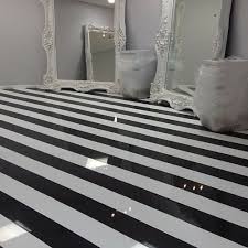trending now white high gloss flooring