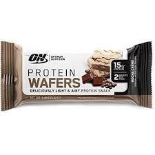 optimum nutrition protein wafers power