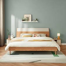 maxine wooden bed frame uk size