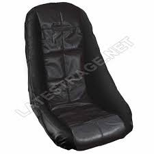 Poly Low Back Seat Cover Black Dan