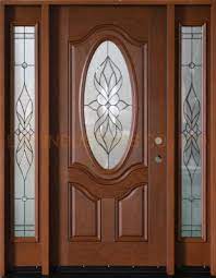 Fiberglass Entry Door Front Glass Door