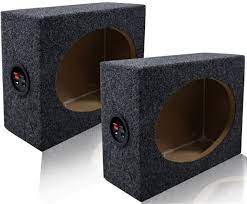 2 mk audio 6 x9 square mdf speaker box