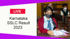 karnataka sslc result 2023 live updates