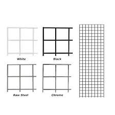 Metal Wire Square Grid Wall Panel Tw