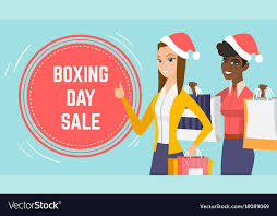 Boxing Day Sale Event Web Page Template
