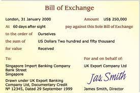 Hối phiếu đòi nợ – Bill of Exchange