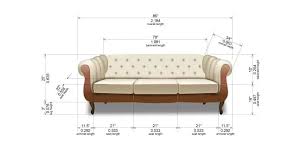 guide to standard sofa dimensions in