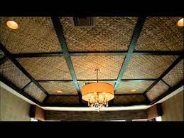 tahitian bamboo ceiling