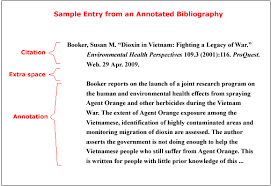 Annotated Bibliography  published scholarly sources in APA format The annotated  bibliography is a report of the 